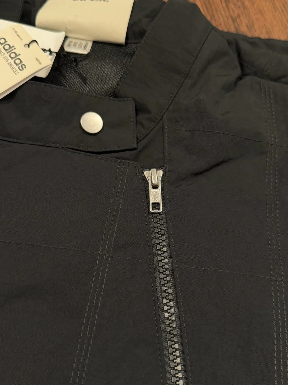 Adidas OG LA Motor Ave Racer Jacket Black Reflective unisex Size XL JX6152 $330
